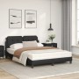 Cama con colchón cuero sintético negro 140x200 cm de vidaXL, Camas y somieres - Ref: Foro24-3208866, Precio: 382,53 €, Descue...