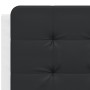 Cama con colchón cuero sintético blanco y negro 140x200 cm de vidaXL, Camas y somieres - Ref: Foro24-3208872, Precio: 416,39 ...