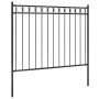 Valla de jardín acero negro 1,7x1,2 m de vidaXL, Paneles de vallas - Ref: Foro24-146314, Precio: 75,72 €, Descuento: %