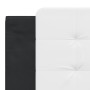Cama con colchón cuero sintético negro y blanco 180x200 cm de vidaXL, Camas y somieres - Ref: Foro24-3208885, Precio: 423,26 ...