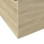 Cama con cajones madera ingeniería roble Sonoma 135x190 cm de vidaXL, Camas y somieres - Ref: Foro24-3280316, Precio: 139,67 ...