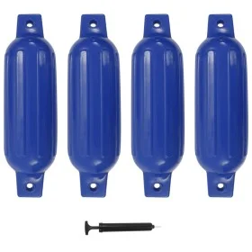 Parachoques para barco 4 unidades PVC azul 41x11,5 cm de vidaXL, Atracada y anclaje - Ref: Foro24-92376, Precio: 47,15 €, Des...