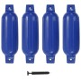 Parachoques para barco 4 unidades PVC azul 41x11,5 cm de vidaXL, Atracada y anclaje - Ref: Foro24-92376, Precio: 50,05 €, Des...