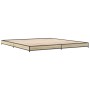 Estructura cama madera ingeniería metal roble Sonoma 200x200 cm de vidaXL, Camas y somieres - Ref: Foro24-845127, Precio: 104...