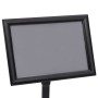 Soporte de pie para carteles A3 de aleación de aluminio negro de vidaXL, Mostradores - Ref: Foro24-51206, Precio: 40,06 €, De...