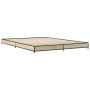 Estructura cama madera ingeniería metal roble Sonoma 120x190 cm de vidaXL, Camas y somieres - Ref: Foro24-845167, Precio: 85,...