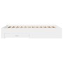 Cama con cajones madera de ingeniería blanco 120x190 cm de vidaXL, Camas y somieres - Ref: Foro24-3280412, Precio: 180,02 €, ...
