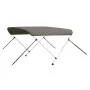 2-arch bimini top gray 148.5x133x104 cm by vidaXL, Boat storage covers - Ref: Foro24-94792, Price: 98,20 €, Discount: %