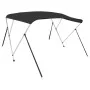 Bimini-Top mit 3 Bögen schwarz 183x152x133 cm von vidaXL, Aufbewahrungsabdeckungen für Boote - Ref: Foro24-94802, Preis: 163,...