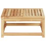 Mesa de jardín madera maciza de acacia 63x63x30 cm de vidaXL, Sofás modulares de exterior - Ref: Foro24-366493, Precio: 70,26...