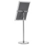 Soporte de pie para carteles A3 aleación de aluminio plateado de vidaXL, Mostradores - Ref: Foro24-51207, Precio: 42,04 €, De...