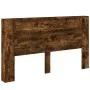 Kopfteil mit LED-Räuchereiche 180x16,5x103,5 cm von vidaXL, Kopf- und Fußteile - Ref: Foro24-839263, Preis: 114,36 €, Rabatt: %