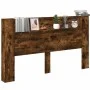 Kopfteil mit LED-Räuchereiche 180x16,5x103,5 cm von vidaXL, Kopf- und Fußteile - Ref: Foro24-839263, Preis: 114,36 €, Rabatt: %