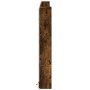Cabecero de cama con LED roble ahumado 180x16,5x103,5 cm de vidaXL, Cabeceros y pies de cama - Ref: Foro24-839263, Precio: 11...