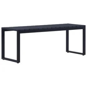 Garden bench black PS board 120.5 cm by vidaXL, garden benches - Ref: Foro24-49492, Price: 109,36 €, Discount: %