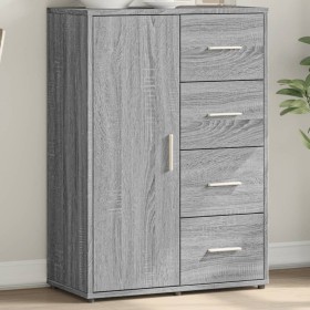 Aparador de madera de ingeniería gris Sonoma 60x31x84 cm de vidaXL, Aparadores - Ref: Foro24-840511, Precio: 106,26 €, Descue...