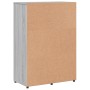 Aparador de madera de ingeniería gris Sonoma 60x31x84 cm de vidaXL, Aparadores - Ref: Foro24-840511, Precio: 106,26 €, Descue...
