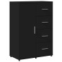 Aparador de madera de ingeniería negro 60x31x84 cm de vidaXL, Aparadores - Ref: Foro24-840507, Precio: 98,35 €, Descuento: %