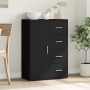 Aparador de madera de ingeniería negro 60x31x84 cm de vidaXL, Aparadores - Ref: Foro24-840507, Precio: 98,35 €, Descuento: %