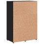Aparador de madera de ingeniería negro 60x31x84 cm de vidaXL, Aparadores - Ref: Foro24-840507, Precio: 98,35 €, Descuento: %
