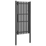 Anthracite grey steel garden fence gate 1x2.5 cm by vidaXL, garden gates - Ref: Foro24-146332, Price: 342,88 €, Discount: %