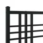 Kopfteil aus schwarzem Metall, 180 cm von vidaXL, Kopf- und Fußteile - Ref: Foro24-376360, Preis: 44,81 €, Rabatt: %