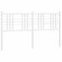 Cabecero de metal blanco 150 cm de vidaXL, Cabeceros y pies de cama - Ref: Foro24-376407, Precio: 43,96 €, Descuento: %