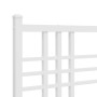 Cabecero de metal blanco 150 cm de vidaXL, Cabeceros y pies de cama - Ref: Foro24-376407, Precio: 43,96 €, Descuento: %