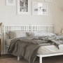 Cabecero de metal blanco 200 cm de vidaXL, Cabeceros y pies de cama - Ref: Foro24-376411, Precio: 46,81 €, Descuento: %