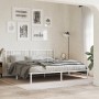 Cabecero de metal blanco 200 cm de vidaXL, Cabeceros y pies de cama - Ref: Foro24-376411, Precio: 46,81 €, Descuento: %