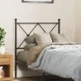 Kopfteil aus schwarzem Metall, 75 cm von vidaXL, Kopf- und Fußteile - Ref: Foro24-376528, Preis: 36,54 €, Rabatt: %