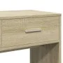 Tocador con espejo color roble Sonoma 80x39x80 cm de vidaXL, Tocadores para dormitorios - Ref: Foro24-840704, Precio: 84,55 €...