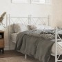 Cabecero de metal blanco 120 cm de vidaXL, Cabeceros y pies de cama - Ref: Foro24-376582, Precio: 47,55 €, Descuento: %