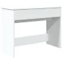 Dressing table with white mirror 100x45x76 cm by vidaXL, Bedroom Dressers - Ref: Foro24-840695, Price: 127,59 €, Discount: %
