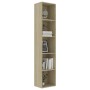 Estantería madera contrachapada color roble 40x30x189 cm de vidaXL, Librerías y estanterías - Ref: Foro24-800957, Precio: 91,...