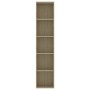 Estantería madera contrachapada color roble 40x30x189 cm de vidaXL, Librerías y estanterías - Ref: Foro24-800957, Precio: 91,...