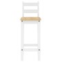 Set de bar 3 piezas madera maciza de pino blanco de vidaXL, muebles para cocinas y comedores - Ref: Foro24-4005692, Precio: 2...