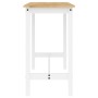 Set de bar 3 piezas madera maciza de pino blanco de vidaXL, muebles para cocinas y comedores - Ref: Foro24-4005692, Precio: 2...
