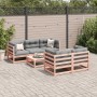 Set de sofás jardín 6 pzas con cojines madera abeto Douglas de vidaXL, Conjuntos de jardín - Ref: Foro24-3299292, Precio: 555...