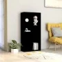 Estantería de madera contrachapada negro 50x25x106 cm de vidaXL, Librerías y estanterías - Ref: Foro24-801108, Precio: 63,94 ...