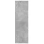 Estantería madera contrachapada gris hormigón 98x30x98 cm de vidaXL, Librerías y estanterías - Ref: Foro24-801120, Precio: 78...