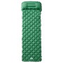 Colchón de camping inflable con almohada 1 persona verde de vidaXL, Colchones de aire - Ref: Foro24-4007111, Precio: 34,06 €,...