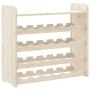 Botellero con tablero superior madera maciza pino 67,5x25x60 cm de vidaXL, Botelleros - Ref: Foro24-4007558, Precio: 35,38 €,...
