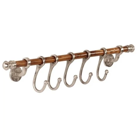 Perchero de pared aluminio 75x15 cm de vidaXL, Percheros para sombreros y abrigos - Ref: Foro24-357836, Precio: 35,62 €, Desc...