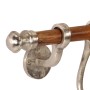Perchero de pared aluminio 75x15 cm de vidaXL, Percheros para sombreros y abrigos - Ref: Foro24-357836, Precio: 36,30 €, Desc...