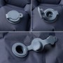 Colchón inflable de camping para 1 persona gris 190x58x6 cm de vidaXL, Colchones de aire - Ref: Foro24-4007113, Precio: 35,76...
