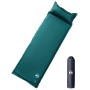 Colchón de camping autoinflable con almohada 1 persona verde de vidaXL, Colchones de aire - Ref: Foro24-4007126, Precio: 36,6...