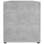 Mueble de TV madera contrachapada gris hormigón 120x34x37 cm de vidaXL, Muebles TV - Ref: Foro24-801165, Precio: 63,78 €, Des...