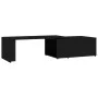 Mesa de centro madera contrachapada negro 150x50x35 cm de vidaXL, Mesas de centro - Ref: Foro24-801338, Precio: 73,58 €, Desc...