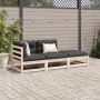 3-piece garden sofa set with solid pine wood cushions by vidaXL, Garden sets - Ref: Foro24-3295830, Price: 274,66 €, Discount: %